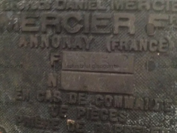 5#9302 Messa a vento idraulica Mercier C15