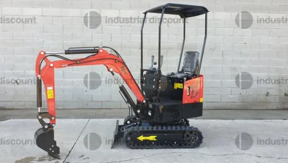 4#9236 Mini escavatore Jcp ht-12 rosso