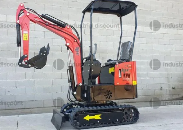 4#9236 Mini escavatore Jcp ht-12 rosso