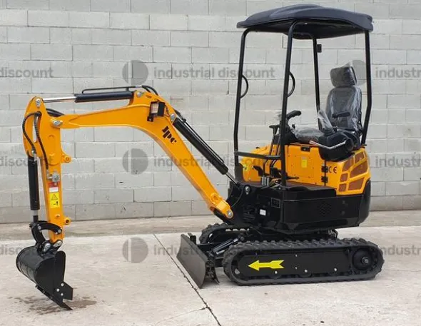 11#9236 Mini escavatore Jpc ht-18 giallo