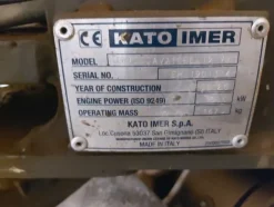 31#7725 Miniescavatore Kato Ihimer