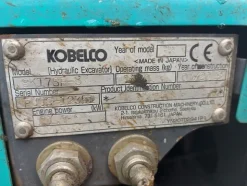 54#7778 Miniescavatore Kobelco SK17SR-3