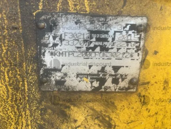 1#10289 Miniescavatore Komatsu PC30