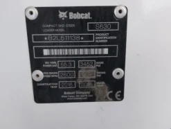 16#7900 Minipala Bobcat S630