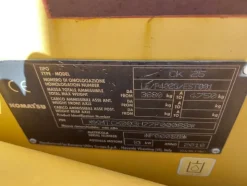 14#6166 Minipala Komatsu CK25