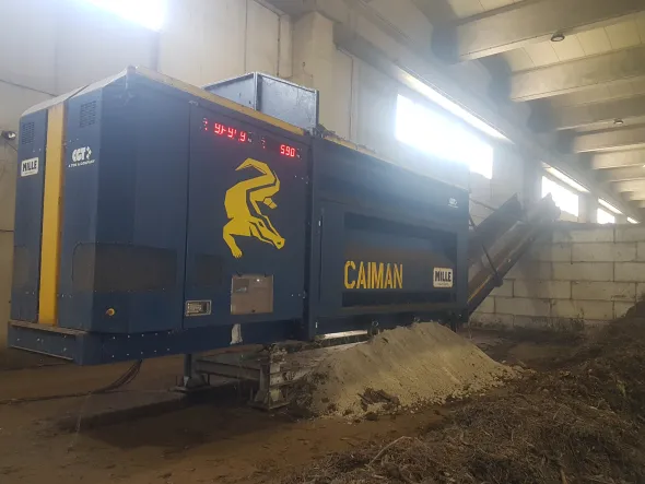 Miscelatore Industriale CAIMAN + nastro trasportatore