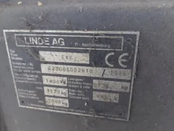 1#5997 Miscelatore per rifiuti Aleco e carrello elevatore Linde