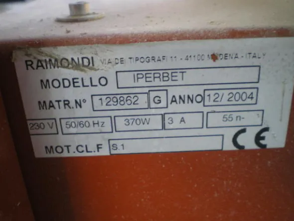 8#3685 Miscelatore Raimondi