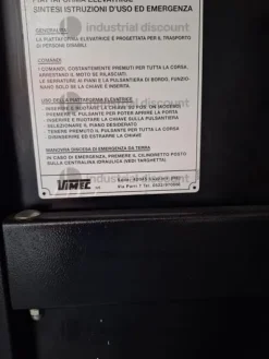 1#9255 Montacarichi Vimec