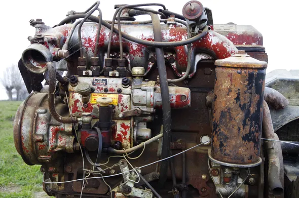 MOTORE FIAT per CINGOLO 351 FIAT o AUTOCARRO 616 FIAT