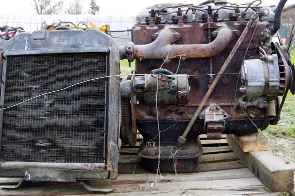 MOTORE FIAT per CINGOLO 351 FIAT o AUTOCARRO 616 FIAT