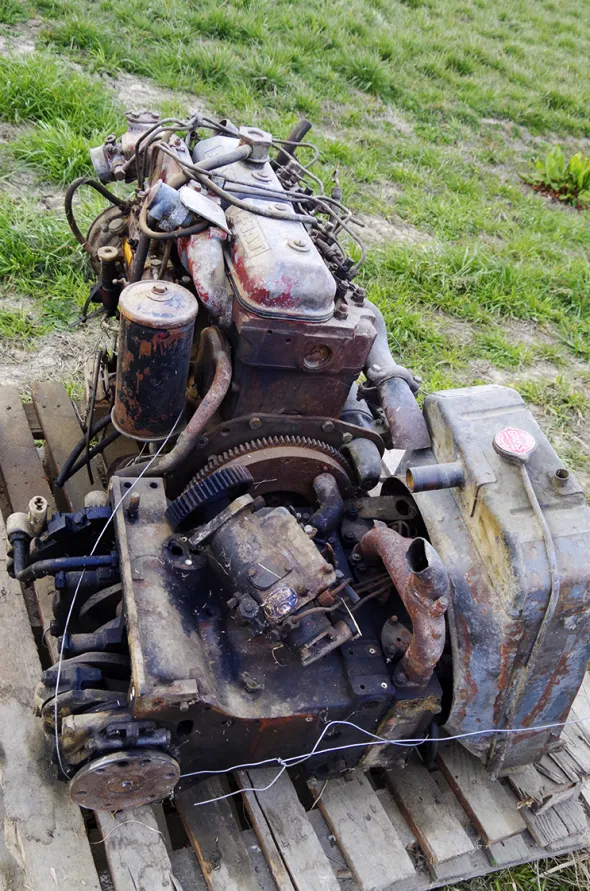 MOTORE FIAT per CINGOLO 351 FIAT o AUTOCARRO 616 FIAT