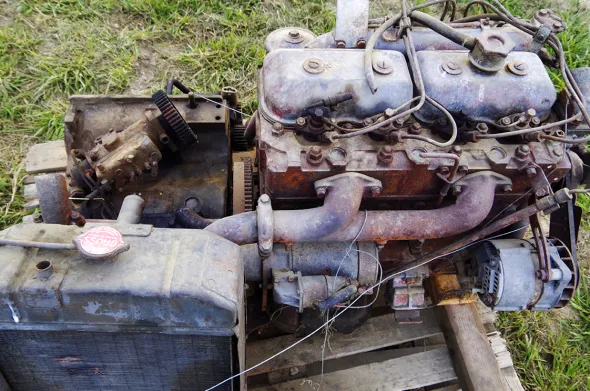 MOTORE FIAT per CINGOLO 351 FIAT o AUTOCARRO 616 FIAT