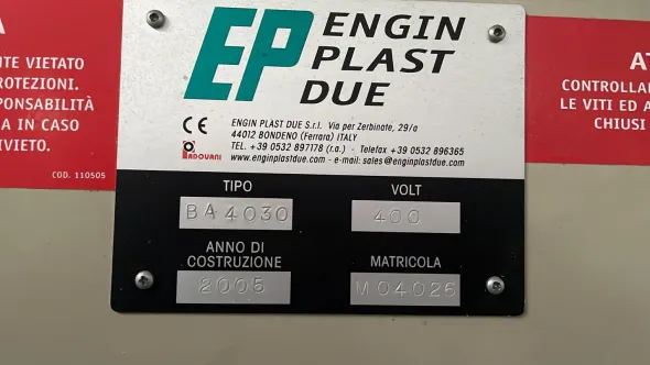 Mulino Granulatore EP Engin Plast