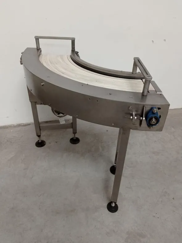 NASTRO TRASPORTATORE CURVO A TAPPETO (NAS-312)