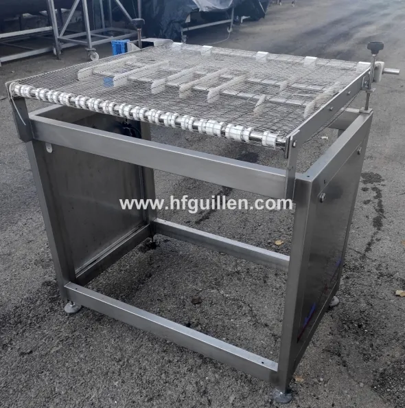 NASTRO TRASPORTATORE RETE METALLICA INOX 1 METRO