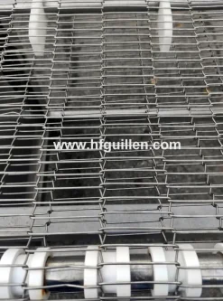 NASTRO TRASPORTATORE RETE METALLICA INOX 1 METRO