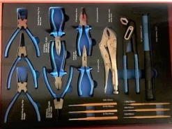 18#9177 N. 2 carrelli portautensili Germany Tools