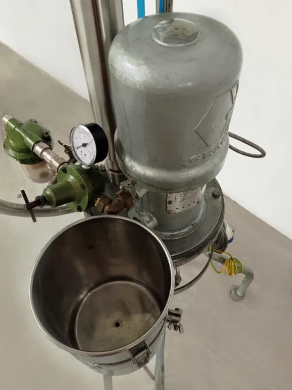 NEBULIZZAZIONE RIVESTIMENTO GRACO PRESIDENT (POM-127)