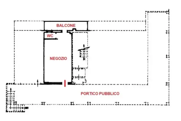 #13123 Negozio al piano terra (sub 5) in zona balneare