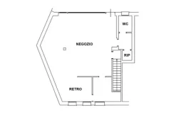 #25360 Negozio (sub 28) con magazzino e box auto