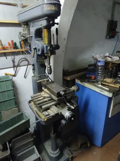 officina metalmeccanica artigianale completa.