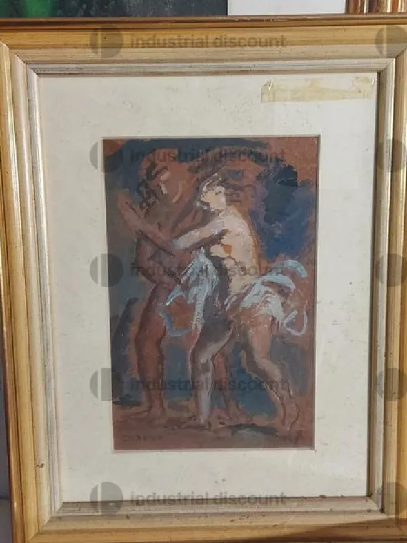 58#8837 Olio su tela di Felice Carena