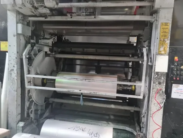 1#8444 OLYMPIA STARFLEX Macchina da stampa flexo 8