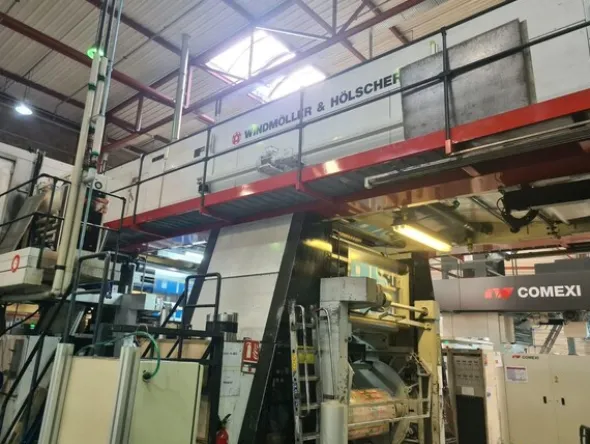 1#8444 OLYMPIA STARFLEX Macchina da stampa flexo 8