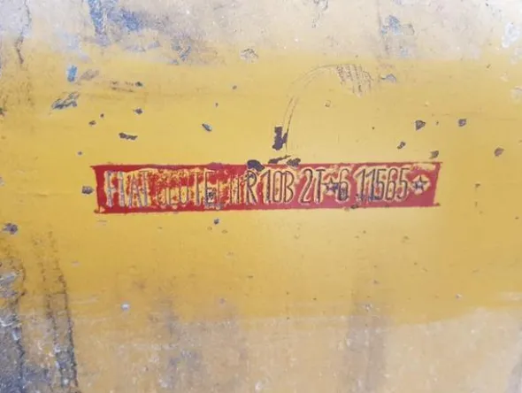 8#4036 Pala gommata Fiat Allis