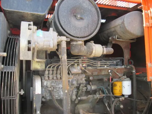 5#3595 Pala gommata Fiat Hitachi W190