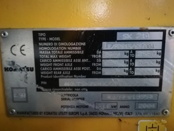 3102#4392 Pala Komatsu