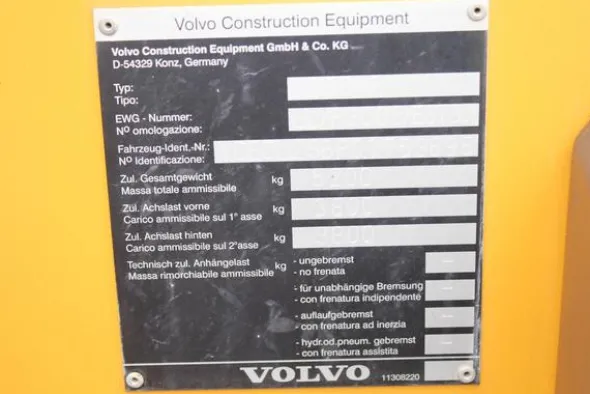 47011#3450 Pala Volvo L25B
