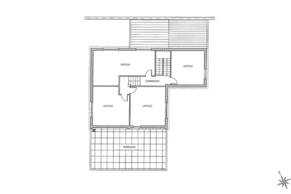 #22472 Palazzina con uffici e locale deposito