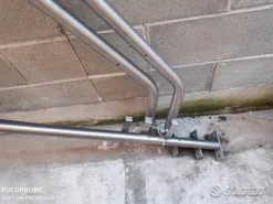 5 pali in acciaio