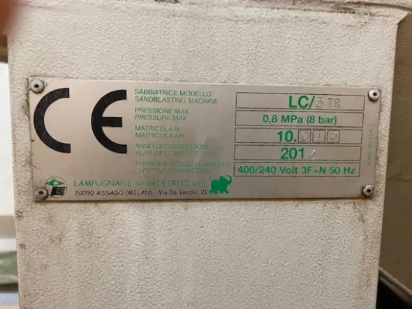 PALLINATRICE/SABBIATRICE LAMPUGNANI MOD. LC/3 TR