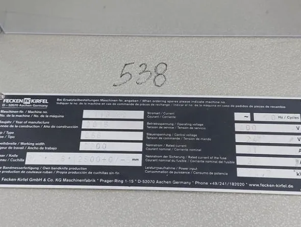 538#8709 Pantografo Fechen Kirfel Type C66