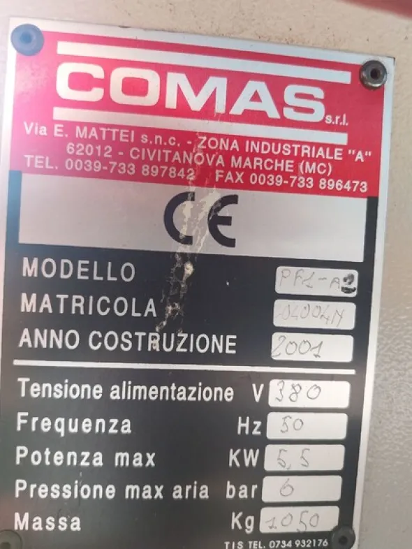 2#8565 Pantografo fresa a controllo numerico COMAS