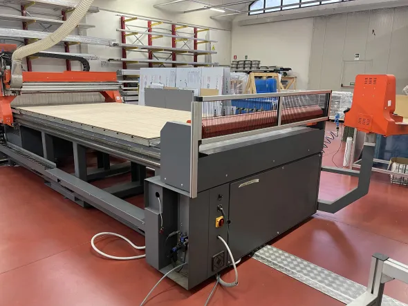 Pantografo TEKNA TK 419/3 usato + aspiratore