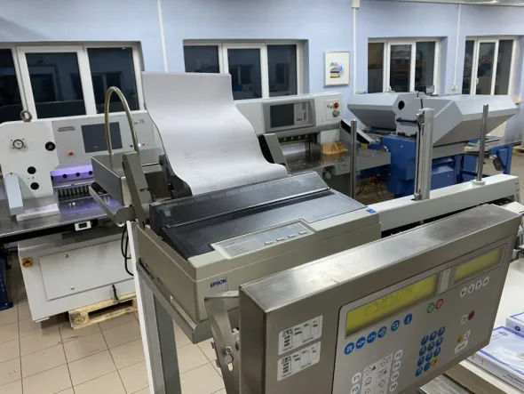 Paper jogger with weighing system Baumann BSB 3L pro
