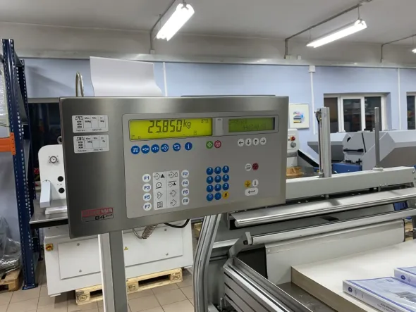 Paper jogger with weighing system Baumann BSB 3L pro