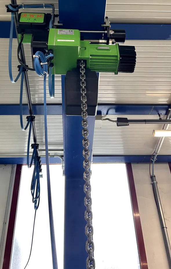 Paranco elettrico a catena