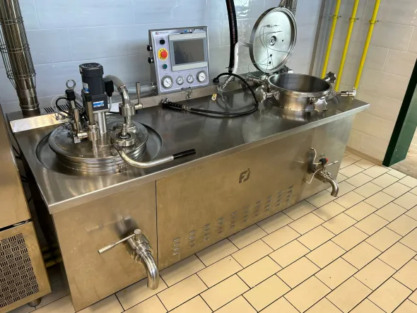 Pastorizzatore e Autoclave BM50 TOP a gas Frigojollinox