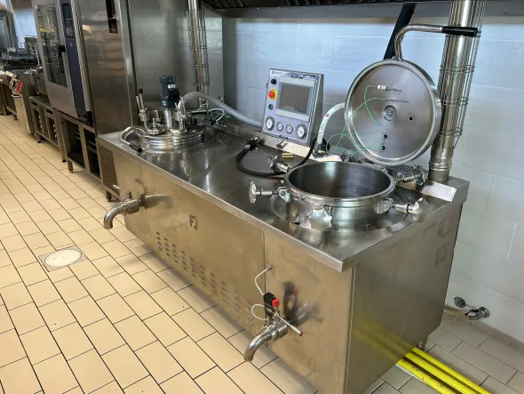 Pastorizzatore e Autoclave BM50 TOP a gas Frigojollinox