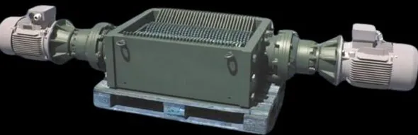 PCB and Reserved Documents shredder 7,5 mm.