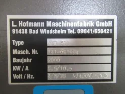 10#3116 Pialla a filo Hofmann