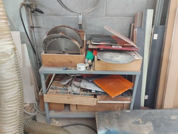 8#8426 Pialle per legno sega a nastro frese con accessori