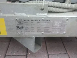 7#3635 Piattaforma aerea Faraone 10200 E