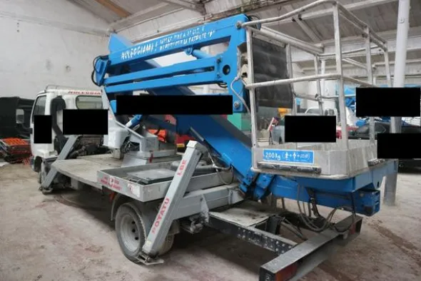 2#3814 Piattaforma autocarrata Sequani mod PSF 20/2 Z