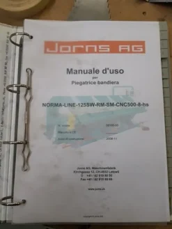 4#4089 Piegatrice Jorns